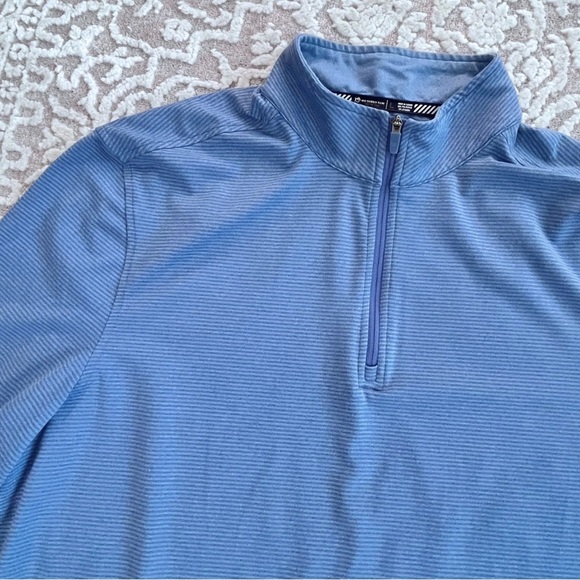 Southern Tide Cruiser Micro Stripe Heather 1/4 Zip - Picture 6 of 14